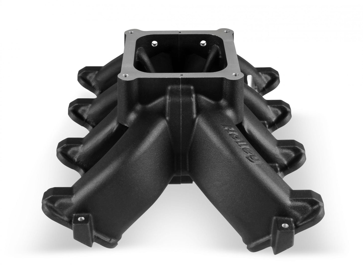 Single Plane 4500 Carbureted Split-Design Race Intake Manifold GM LS1/LS2/LS6 Fits GM LS1/LS2/LS6 Carbureted with Black Finish Holley-3