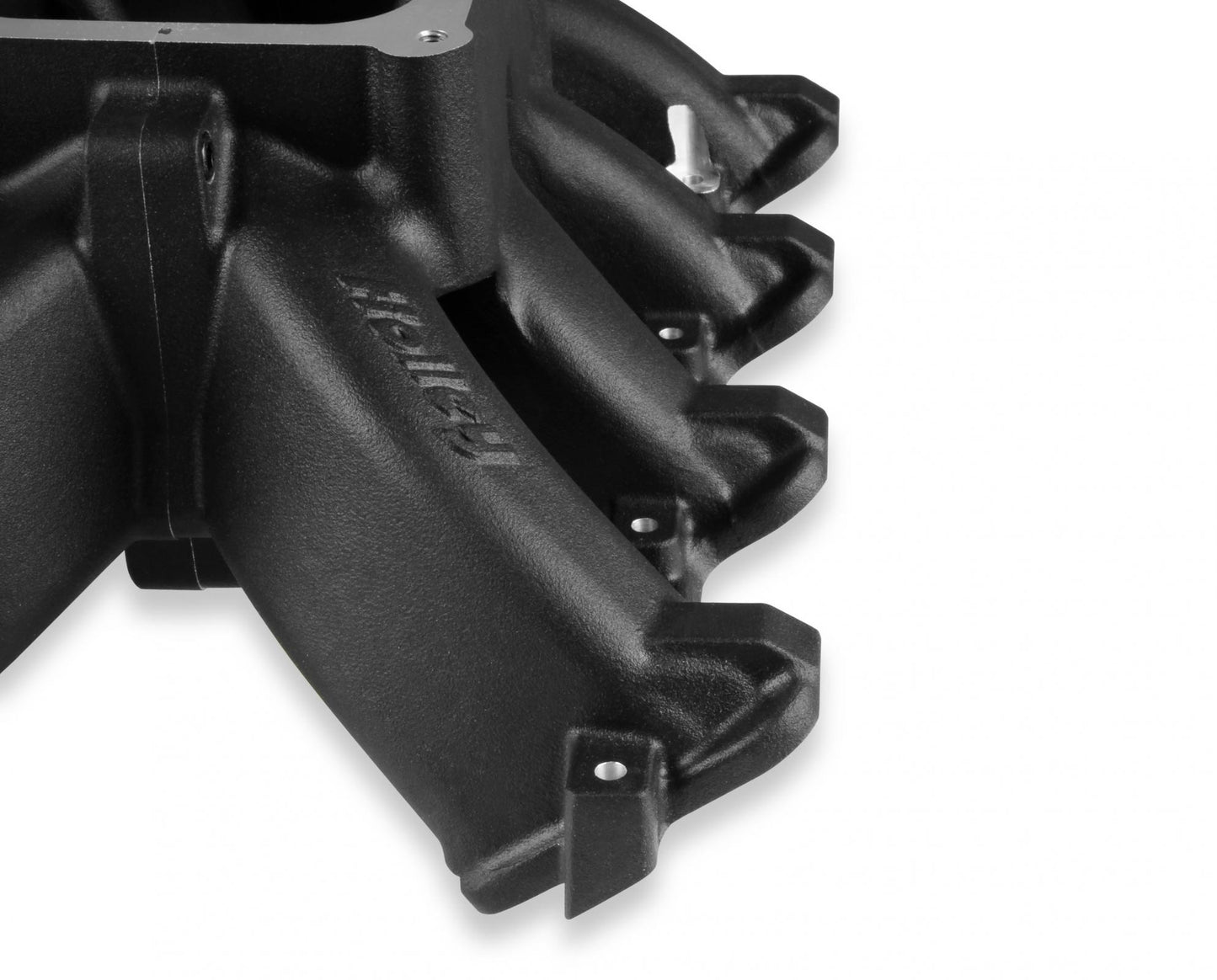 Single Plane 4500 Carbureted Split-Design Race Intake Manifold GM LS1/LS2/LS6 Fits GM LS1/LS2/LS6 Carbureted with Black Finish Holley-5