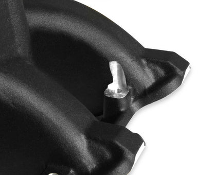Single Plane 4500 Carbureted Split-Design Race Intake Manifold GM LS1/LS2/LS6 Fits GM LS1/LS2/LS6 Carbureted with Black Finish Holley-7