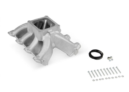 Single Plane 4500 Carbureted Split-Design Race Intake Manifold GM LS1/LS2/LS6 Fits GM LS1/LS2/LS6 Carbureted with Cast Finish Holley-1