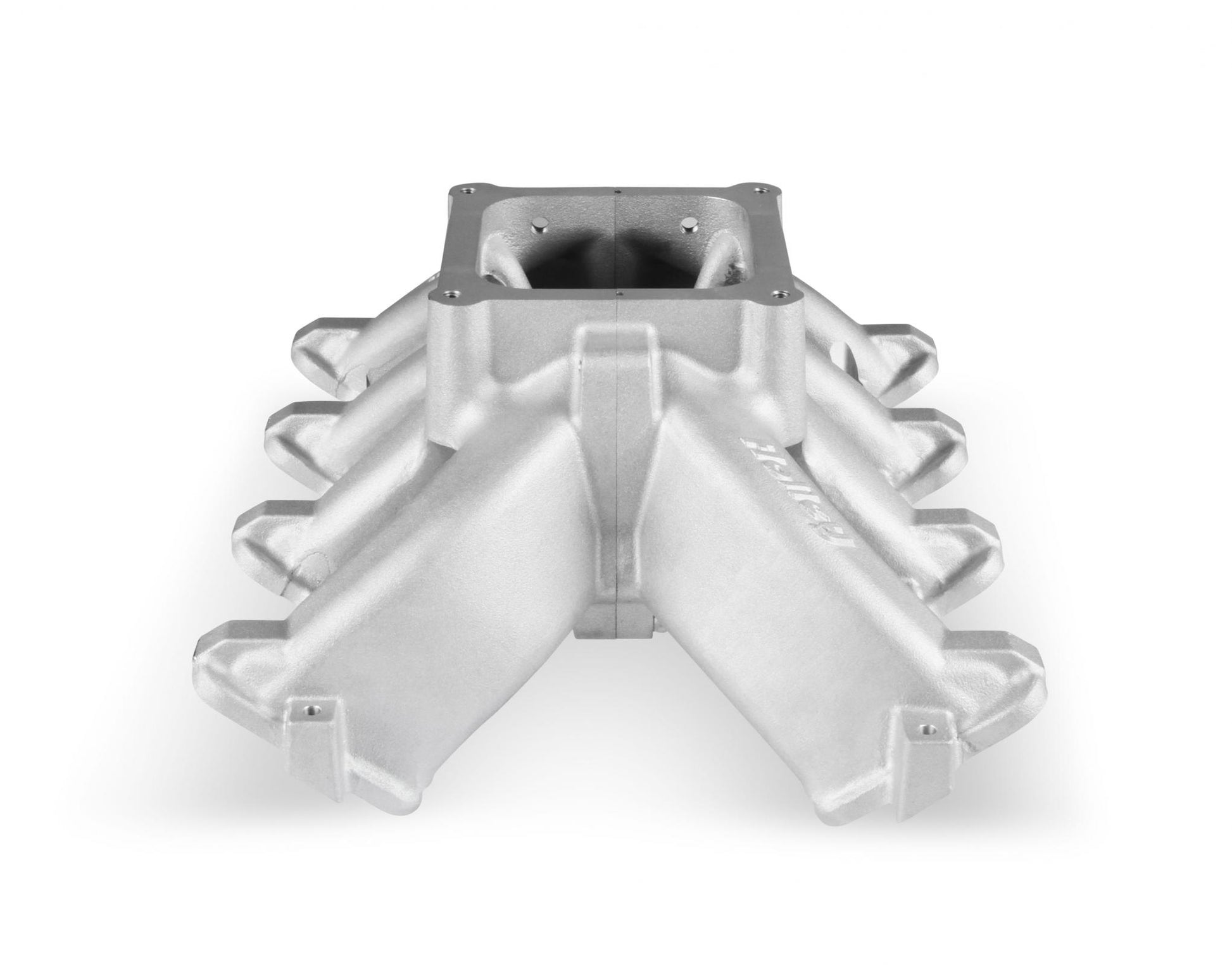 Single Plane 4500 Carbureted Split-Design Race Intake Manifold GM LS1/LS2/LS6 Fits GM LS1/LS2/LS6 Carbureted with Cast Finish Holley-4