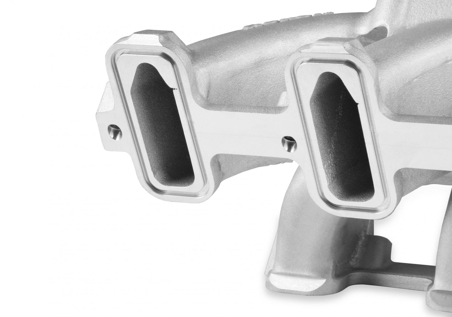 Single Plane 4500 Carbureted Split-Design Race Intake Manifold GM LS1/LS2/LS6 Fits GM LS1/LS2/LS6 Carbureted with Cast Finish Holley-10