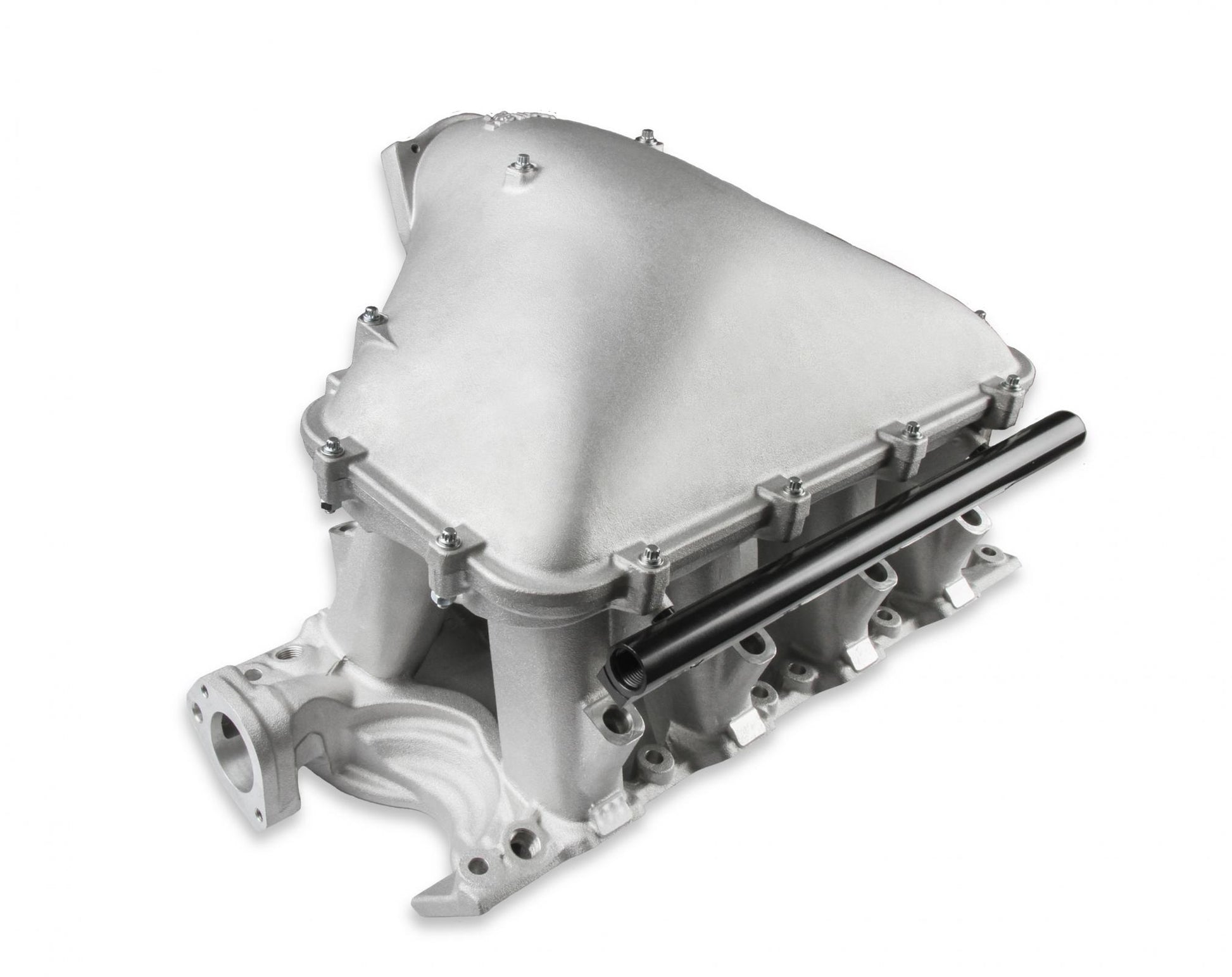 351W Ford Hi-Ram EFI Manifold with Side Mount Top 351W Ford Hi-Ram Intake Manifold with 95mm 1986-95 Ford 5.0 Throttle Body Flange Side Mount Top Holley-5