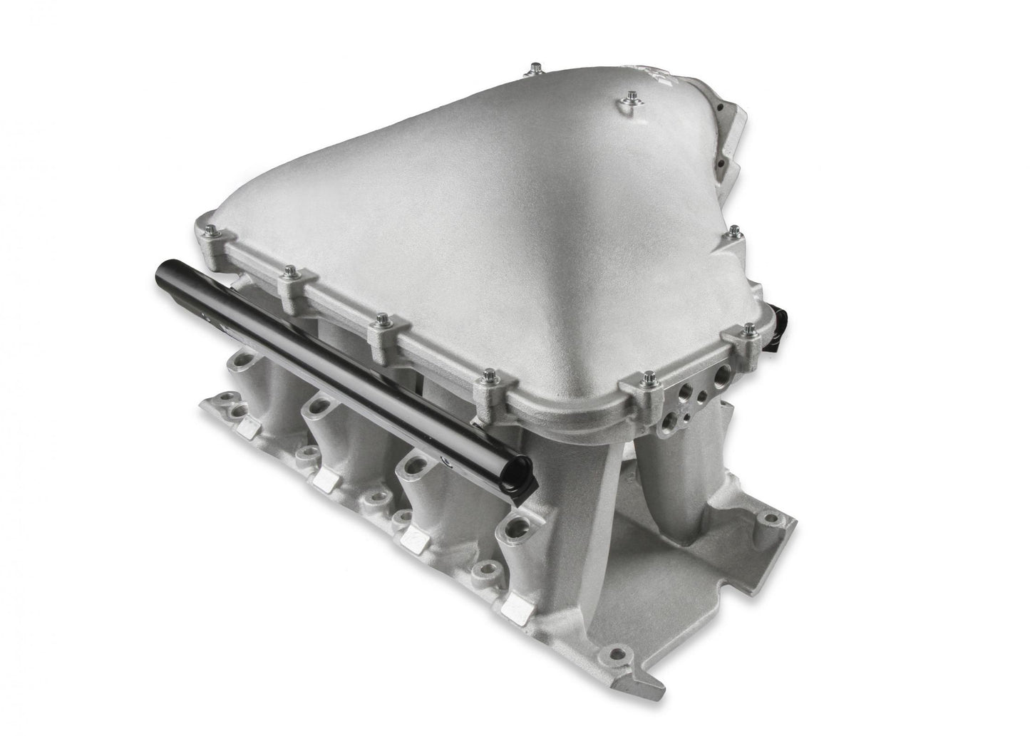 351W Ford Hi-Ram EFI Manifold with Side Mount Top 351W Ford Hi-Ram Intake Manifold with 95mm 1986-95 Ford 5.0 Throttle Body Flange Side Mount Top Holley-6