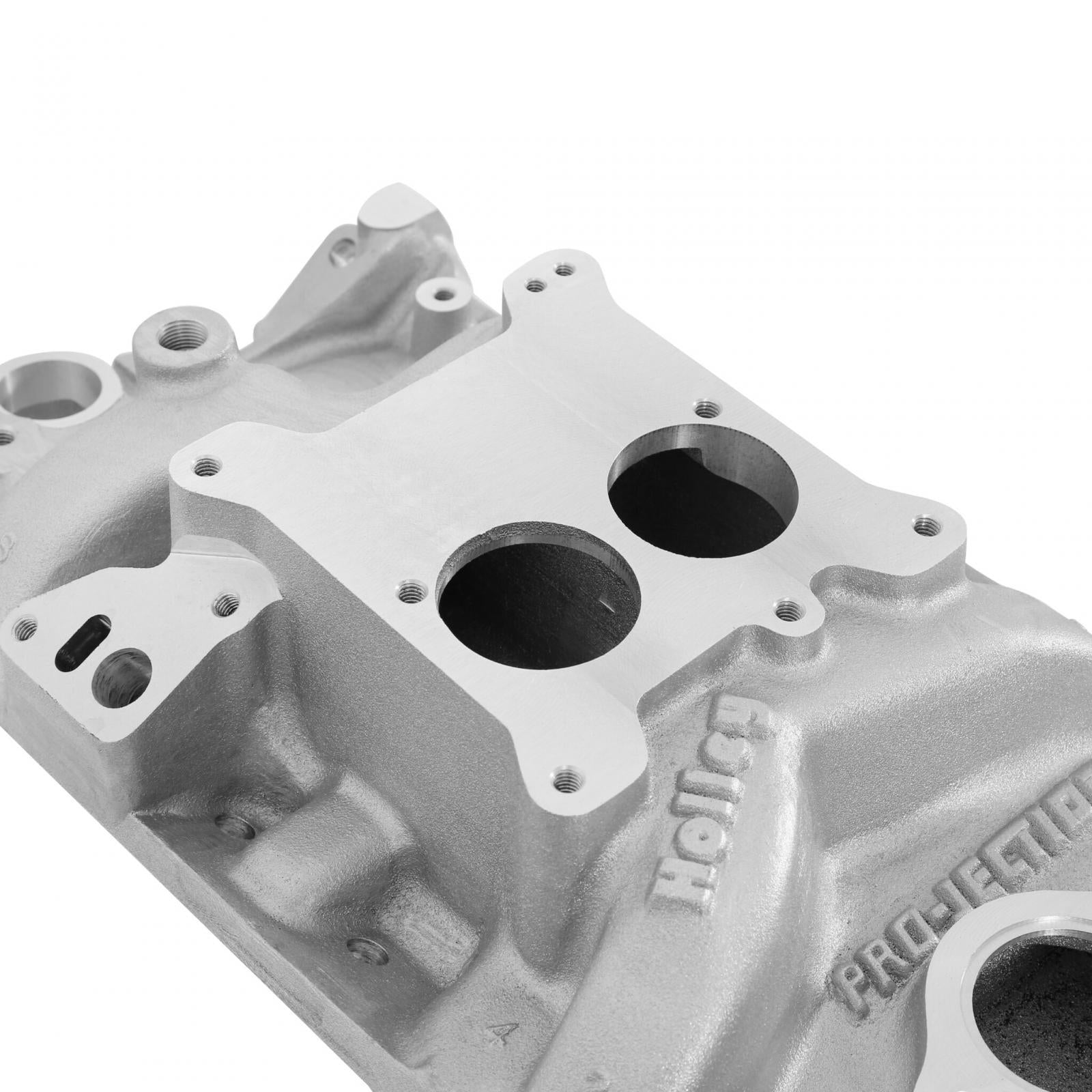 Pro-Jection Intake Chevy Small Block V8 Pro-Jection TBI Intake Manifold High Rise Dual Plane W/egr 1962-1986 262ci-400ci, 1987-later with Aluminum Heads Holley-2