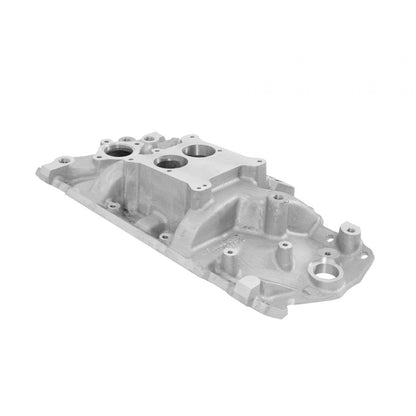 Pro-Jection Intake Chevy Small Block V8 Pro-Jection TBI Intake Manifold High Rise Dual Plane W/egr 1962-1986 262ci-400ci, 1987-later with Aluminum Heads Holley-4