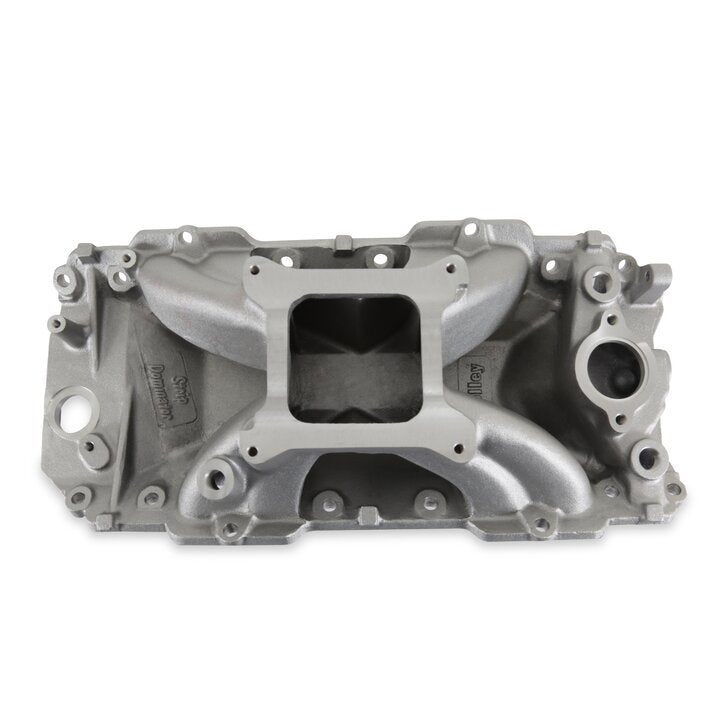 Strip Dominator Intake Big Block Chevy V8 Carburetor Intake Manifold 396ci-502ci Oval Port Heads Holley-3