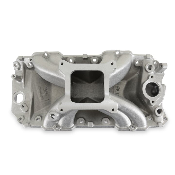 Strip Dominator Intake Big Block Chevy V8 Carburetor Intake Manifold 396ci-502ci Rectangular Port Heads Holley-2