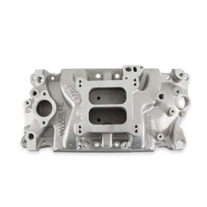 Street Dominator Intake Chevy Small Block V8 Street Dominator Intake Manifold W/egr 1987-Later with Cast Iron Head Holley-2