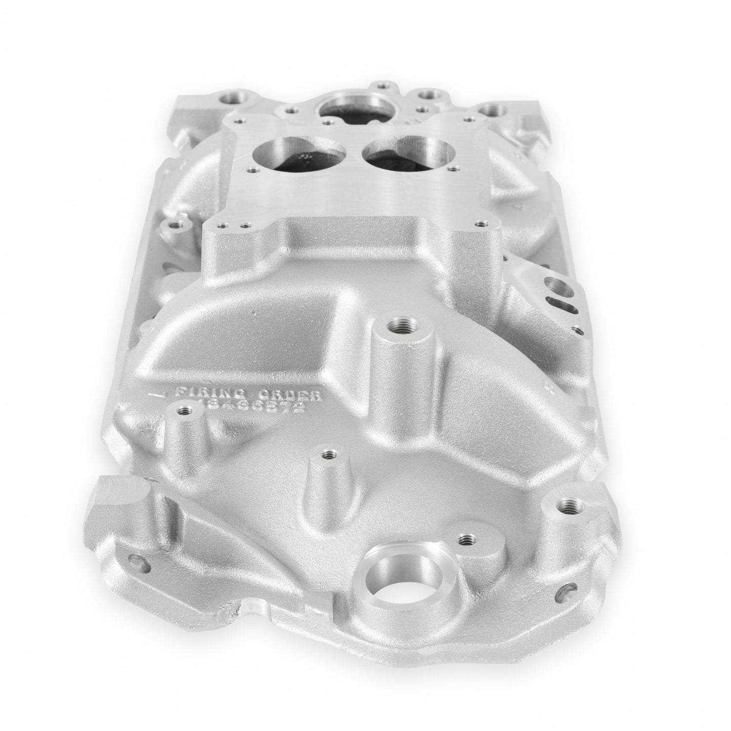 Strip Dominator Intake Chevy Small Block V8 Pro-Jection TBI Intake Manifold High Rise Dual Plane W/egr 1987-later with Cast Iron Heads Holley-1