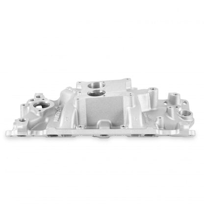 Strip Dominator Intake Chevy Small Block V8 Pro-Jection TBI Intake Manifold High Rise Dual Plane W/egr 1987-later with Cast Iron Heads Holley-3
