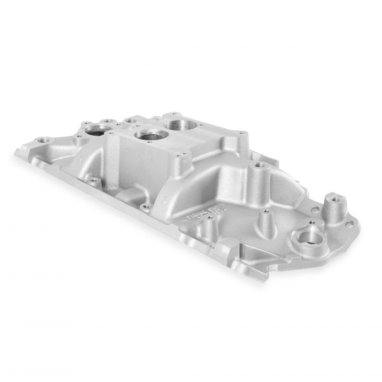 Strip Dominator Intake Chevy Small Block V8 Pro-Jection TBI Intake Manifold High Rise Dual Plane W/egr 1987-later with Cast Iron Heads Holley-4