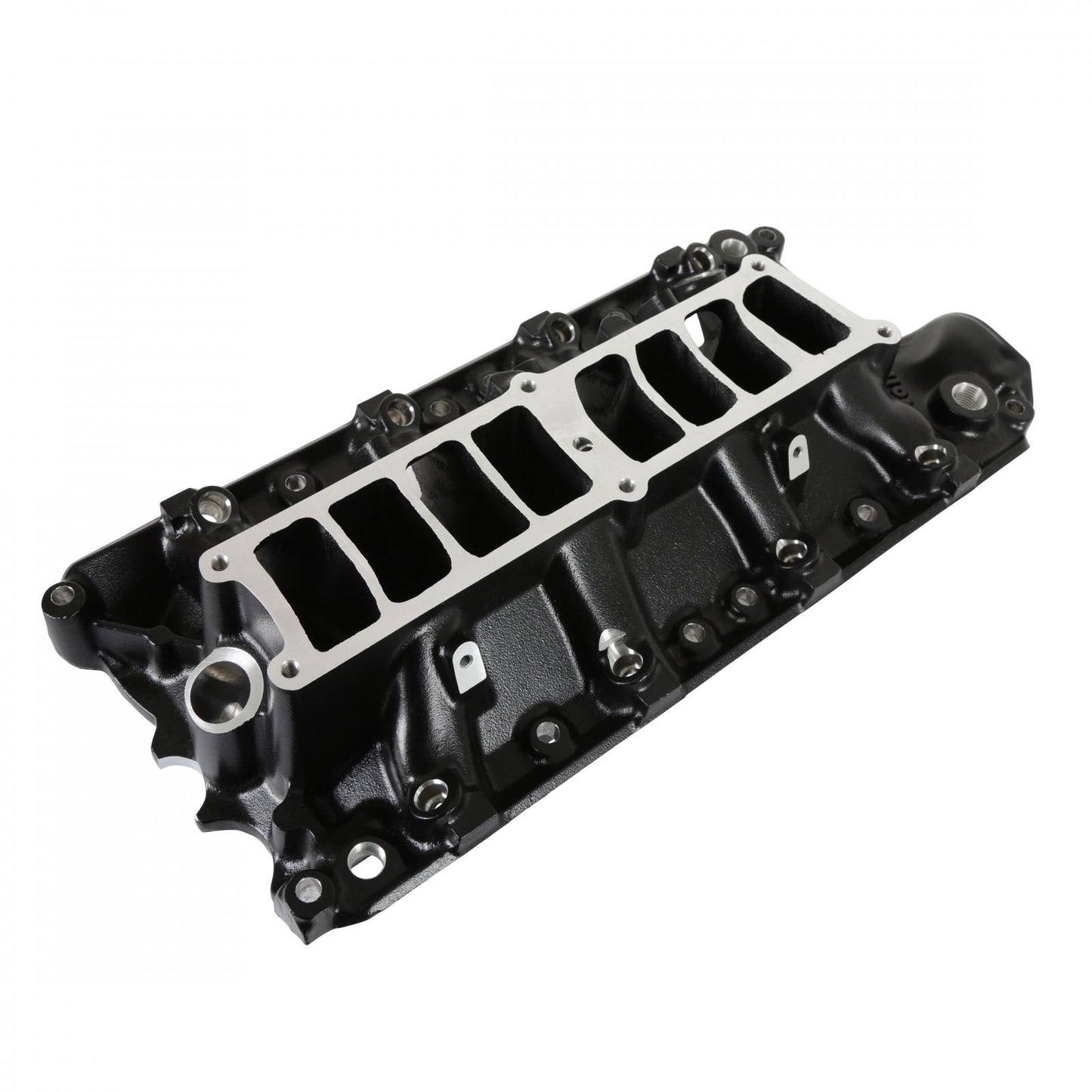 Systemax Intake Ford Small Block V8 Black Ceramic Coated EFI Intake Manifold 1986-1995 5.0L Upper and Lower E.O Legal Black Ceramic Coated Finish Holley-1