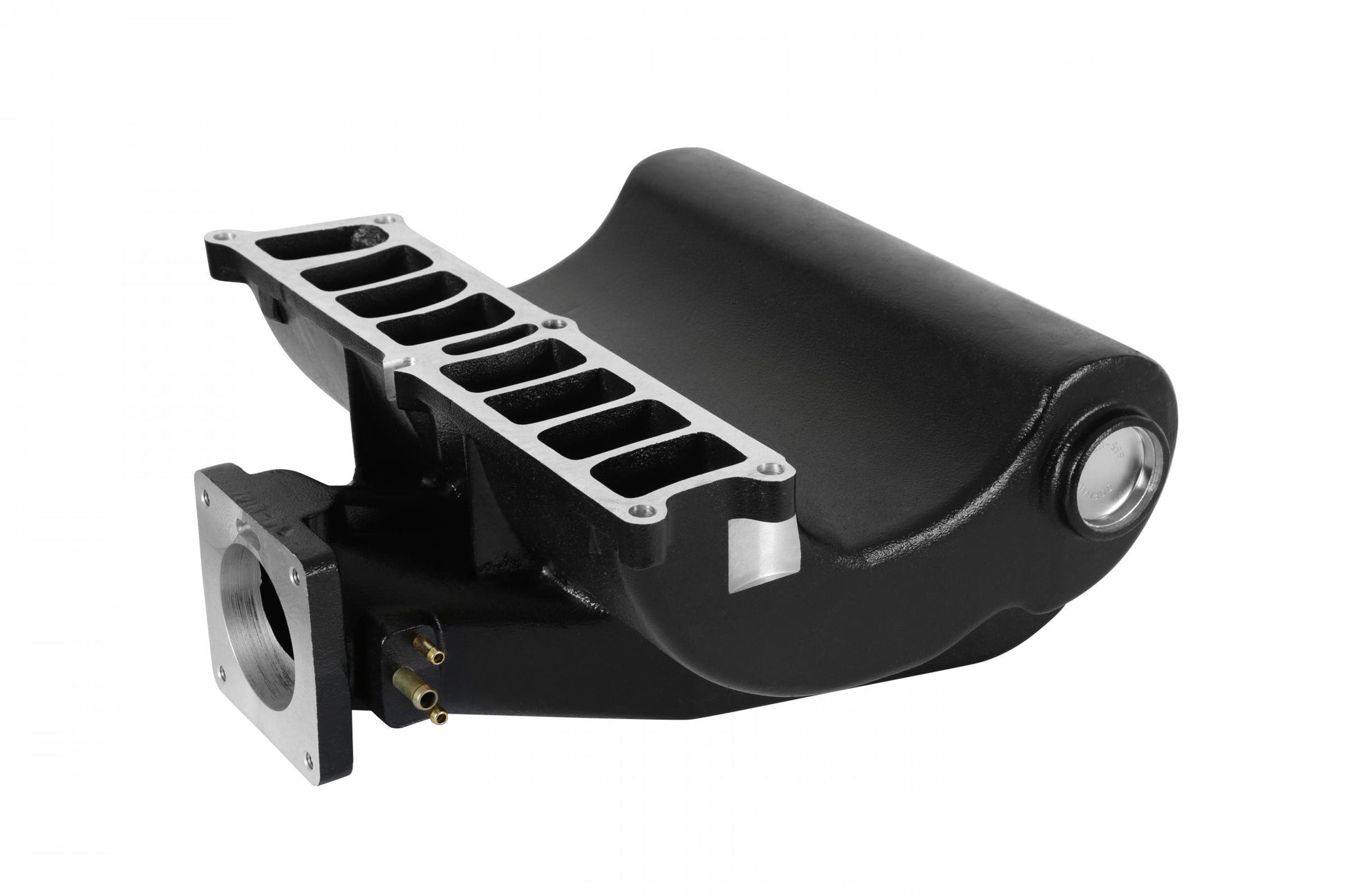Systemax Intake Ford Small Block V8 Black Ceramic Coated EFI Intake Manifold 1986-1995 5.0L Upper and Lower E.O Legal Black Ceramic Coated Finish Holley-2