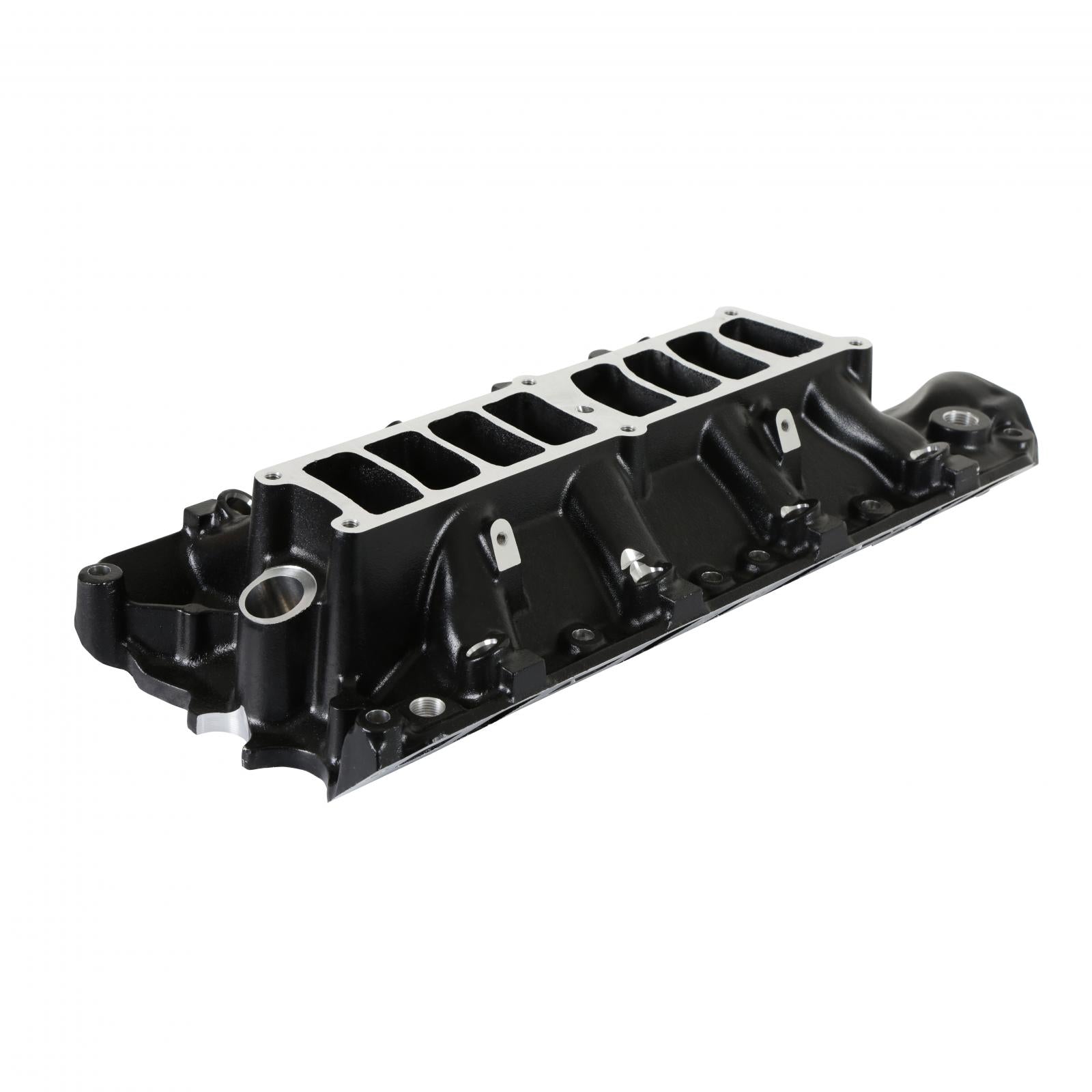 Systemax Intake Ford Small Block V8 Black Ceramic Coated EFI Intake Manifold 1986-1995 5.0L Upper and Lower E.O Legal Black Ceramic Coated Finish Holley-11