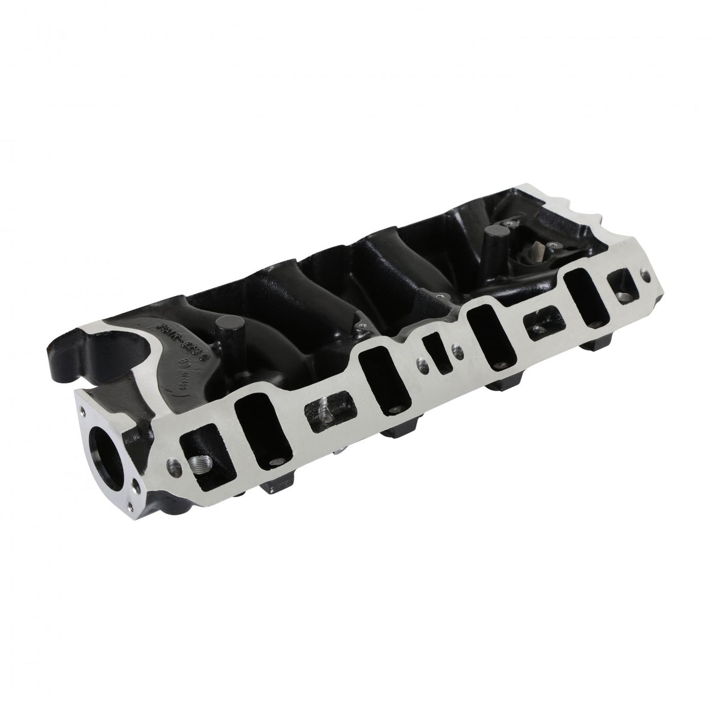 Systemax Intake Ford Small Block V8 Black Ceramic Coated EFI Intake Manifold 1986-1995 5.0L Upper and Lower E.O Legal Black Ceramic Coated Finish Holley-4