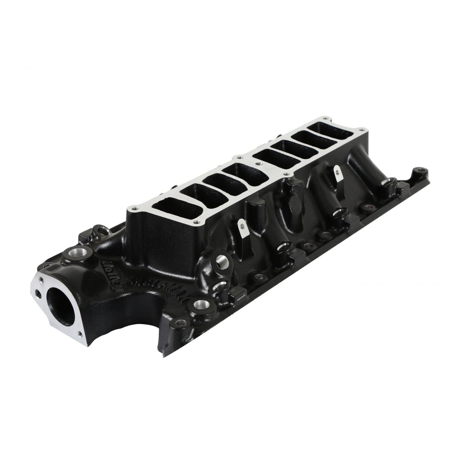 Systemax Intake Ford Small Block V8 Black Ceramic Coated EFI Intake Manifold 1986-1995 5.0L Upper and Lower E.O Legal Black Ceramic Coated Finish Holley-5