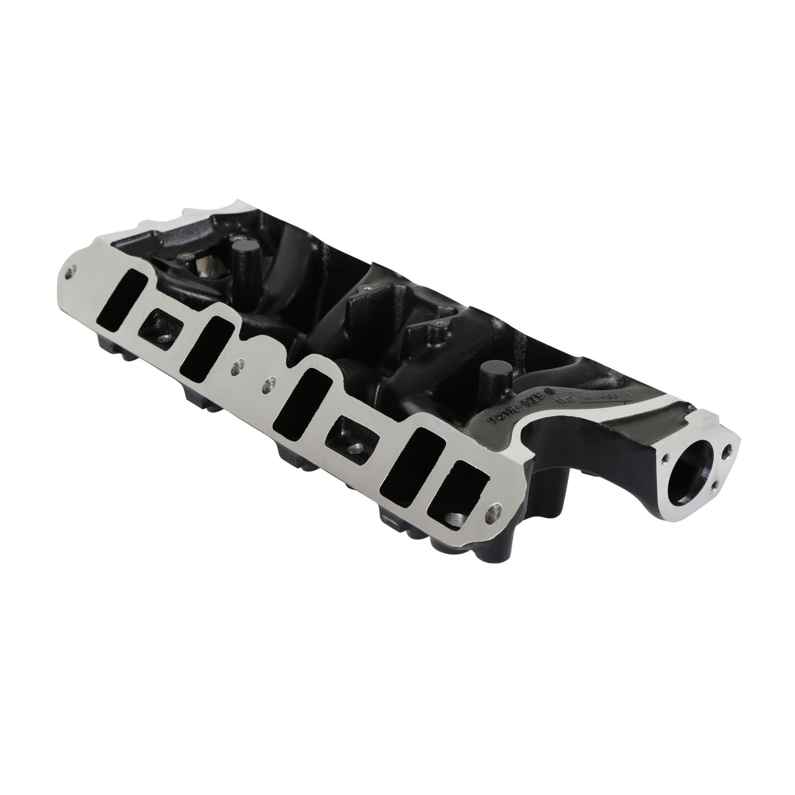 Systemax Intake Ford Small Block V8 Black Ceramic Coated EFI Intake Manifold 1986-1995 5.0L Upper and Lower E.O Legal Black Ceramic Coated Finish Holley-6