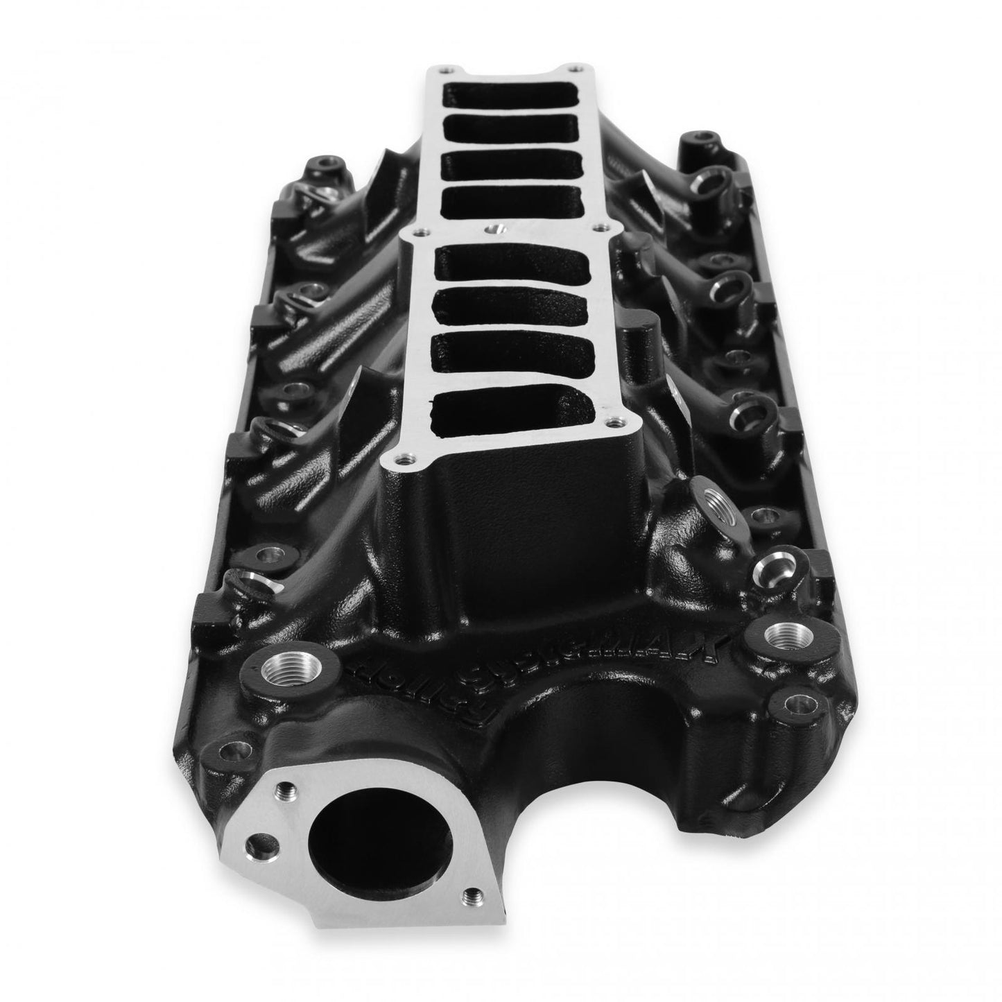Systemax Intake Ford Small Block V8 Black Ceramic Coated EFI Intake Manifold 1986-1995 5.0L Upper and Lower E.O Legal Black Ceramic Coated Finish Holley-8