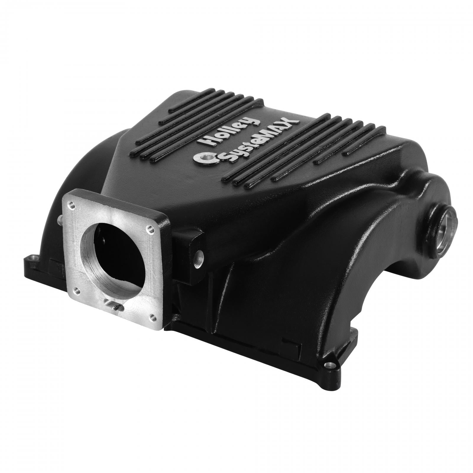 Systemax Intake Ford Small Block V8 Black Ceramic Coated EFI Intake Manifold 1986-1995 5.0L Upper and Lower E.O Legal Black Ceramic Coated Finish Holley-9