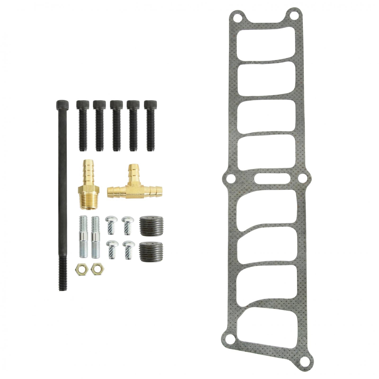 Systemax Intake Ford Small Block V8 EFI Intake Manifold 1986-1995 5.0L Upper and Lower E.O Legal Shiny Finish Holley-11