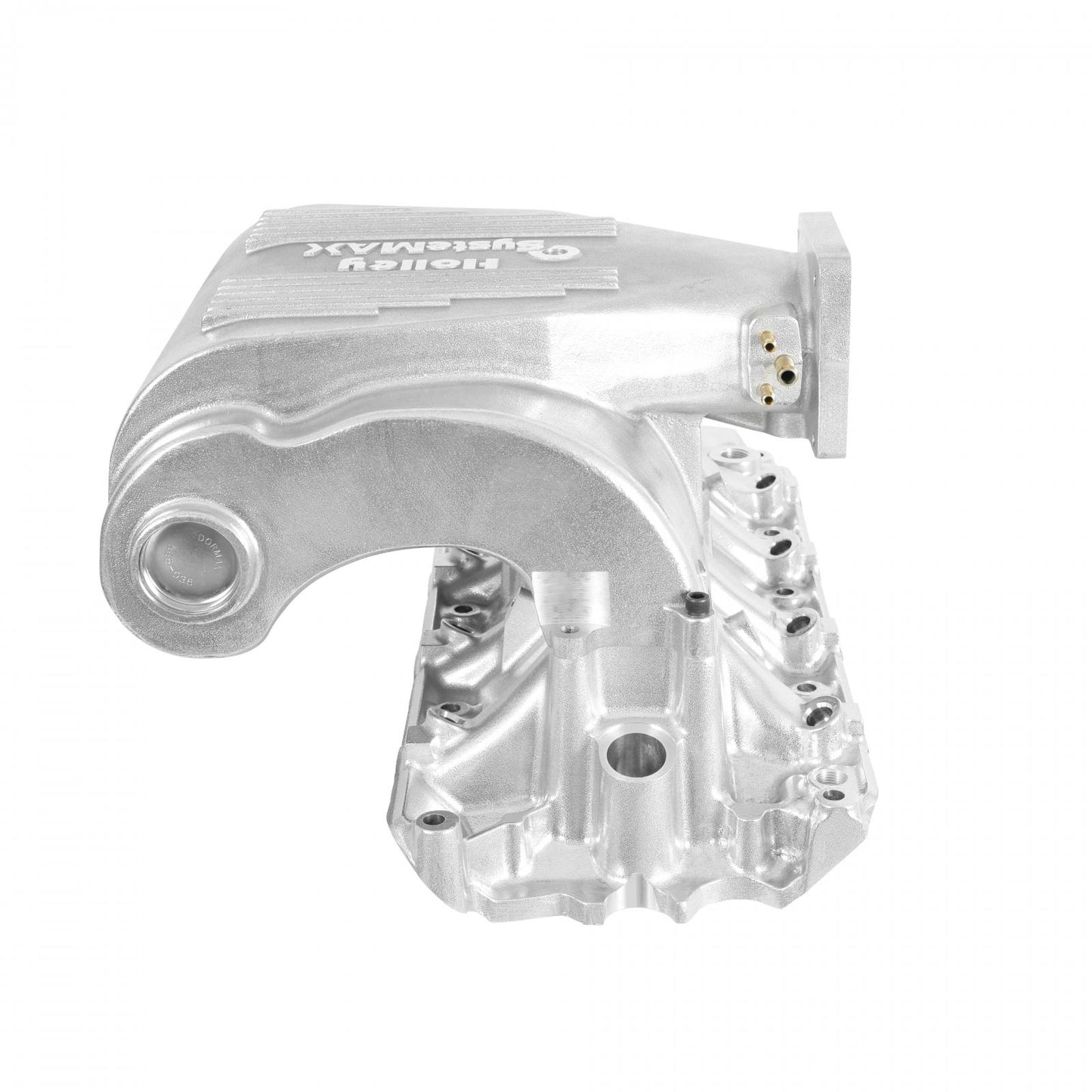 Systemax Intake Ford Small Block V8 EFI Intake Manifold 1986-1995 5.0L Upper and Lower E.O Legal Shiny Finish Holley-5