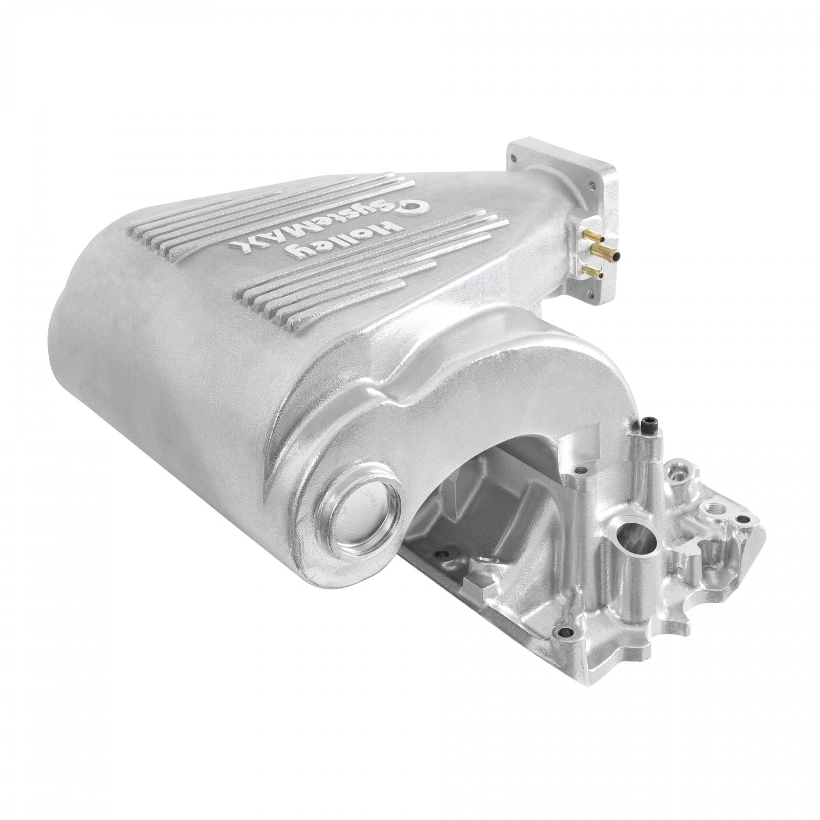 Systemax Intake Ford Small Block V8 EFI Intake Manifold 1986-1995 5.0L Upper and Lower E.O Legal Shiny Finish Holley-6