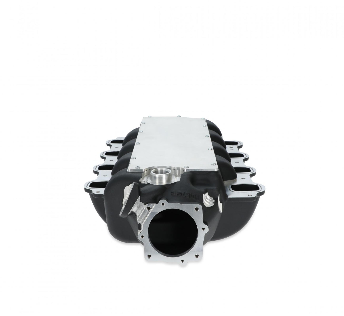 Low-Profile Intake Manifold Godzilla Black Powdercoat Fits Ford 7.3L Godzilla Engine Holley-5
