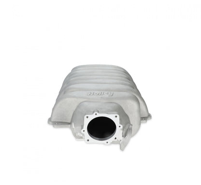 Low-Profile Intake Manifold Godzilla Natural Finish Fits Ford 7.3L Godzilla Engine Holley-6