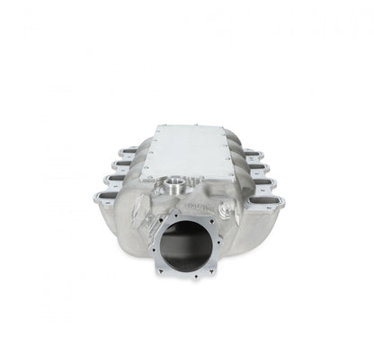 Low-Profile Intake Manifold Godzilla Natural Finish Fits Ford 7.3L Godzilla Engine Holley-7
