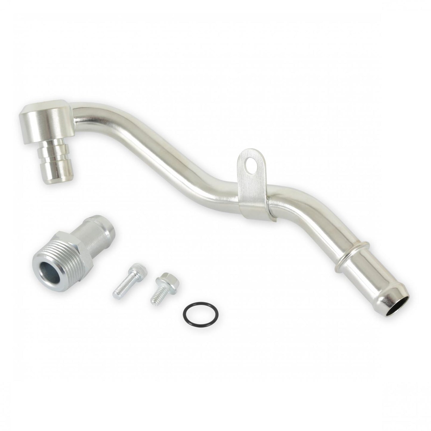 Ford 7.3L Godzilla Engine Heater Hardline Adapter Kit Optional Accessory for 7.3L Godzilla Engine with High-Mount Accessory Drive System Works with Factory or Intake Manifolds Holley-7