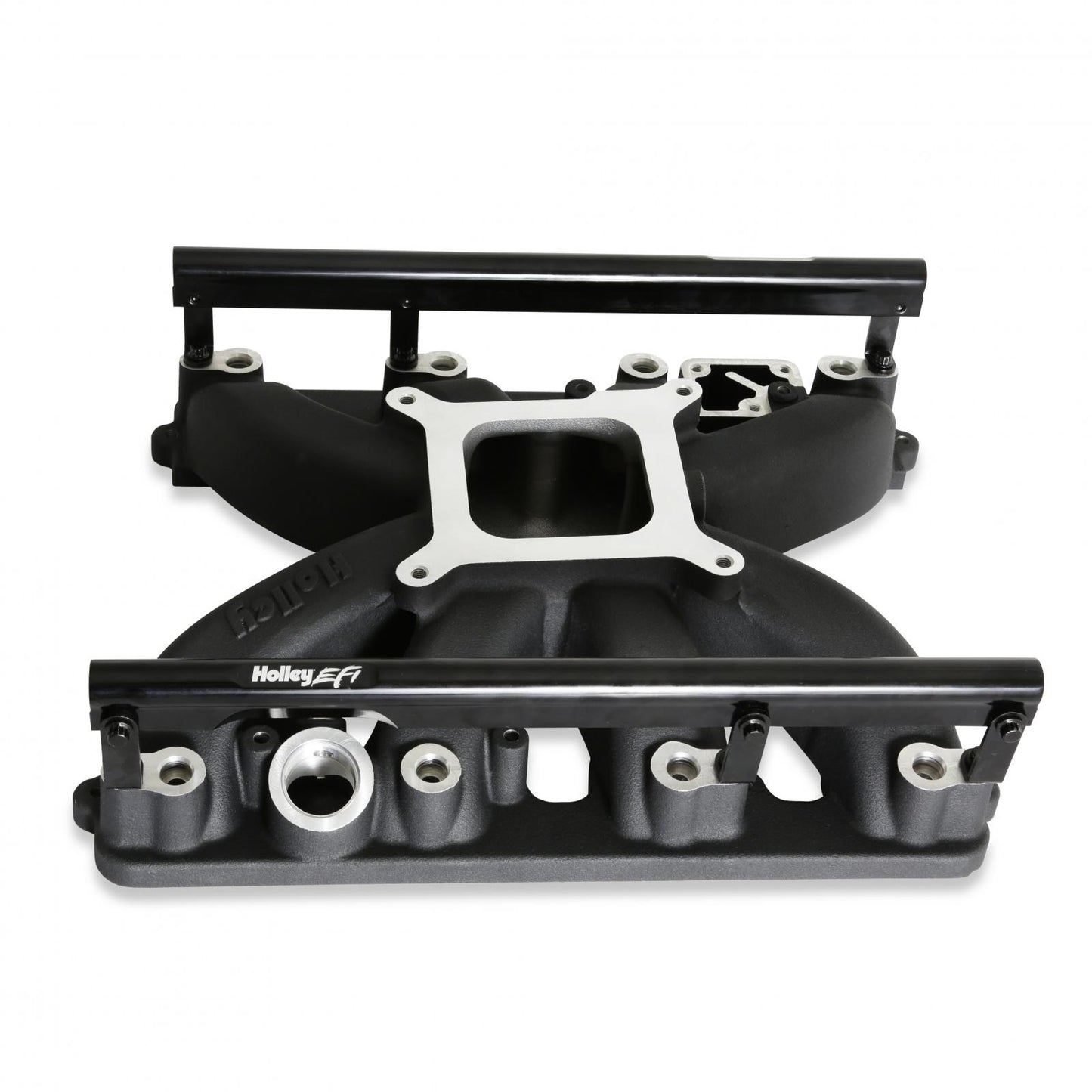 Single Plane Intake Manifold for Gen III Hemi, EFI Black Fits 2009-2023 5.7-liter, 2005-2010 6.1-liter and 2011-2023 6.4-liter Chrysler Gen III Hemi Engines Holley-9