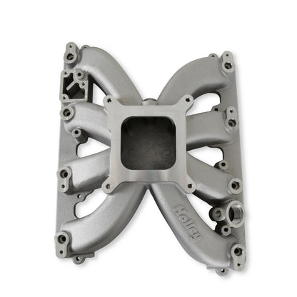 Single Plane Intake Manifold for Gen III Hemi, EFI Fits 2009-2023 5.7-liter, 2005-2010 6.1-liter and 2011-2023 6.4-liter Chrysler Gen III Hemi Engines Holley-2