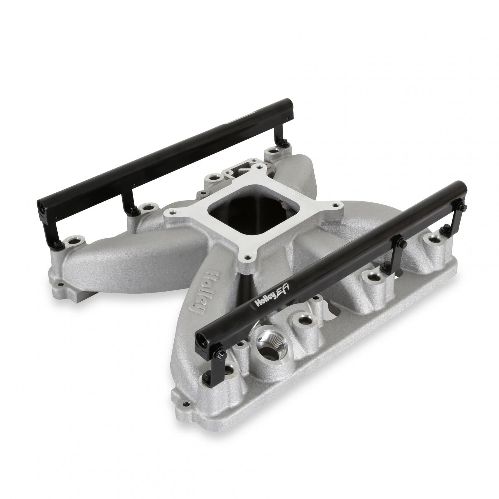 Single Plane Intake Manifold for Gen III Hemi, EFI Fits 2009-2023 5.7-liter, 2005-2010 6.1-liter and 2011-2023 6.4-liter Chrysler Gen III Hemi Engines Holley-4