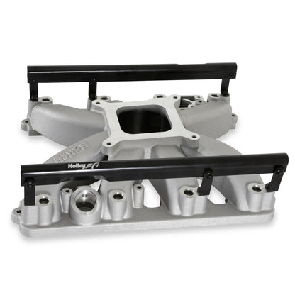 Single Plane Intake Manifold for Gen III Hemi, EFI Fits 2009-2023 5.7-liter, 2005-2010 6.1-liter and 2011-2023 6.4-liter Chrysler Gen III Hemi Engines Holley-9