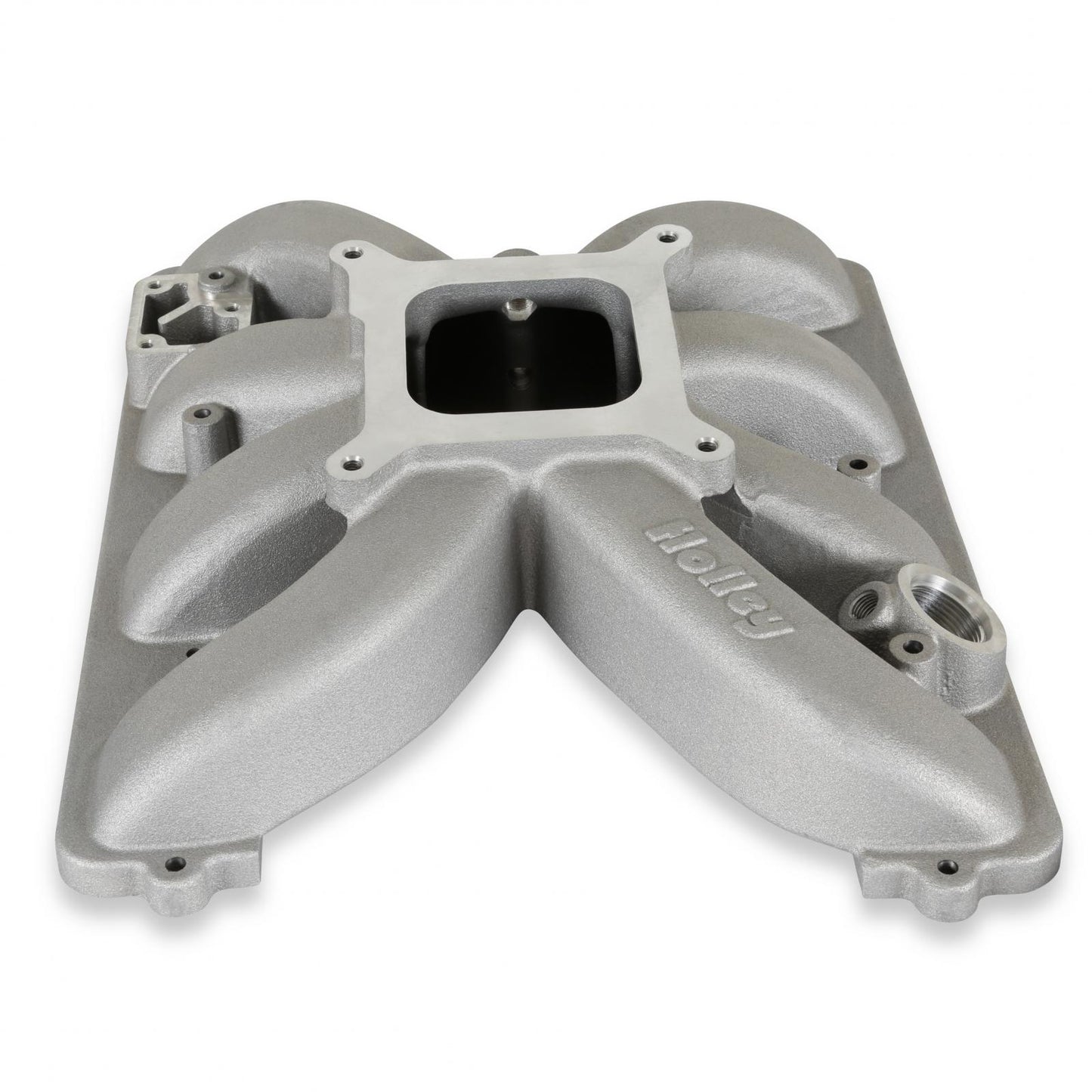 Single Plane Intake Manifold for Gen III Hemi, Sniper Efi/carb Fits 2009-2023 5.7-liter, 2005-2010 6.1-liter and 2011-2023 6.4-liter Chrysler Gen III Hemi Engines Holley-1