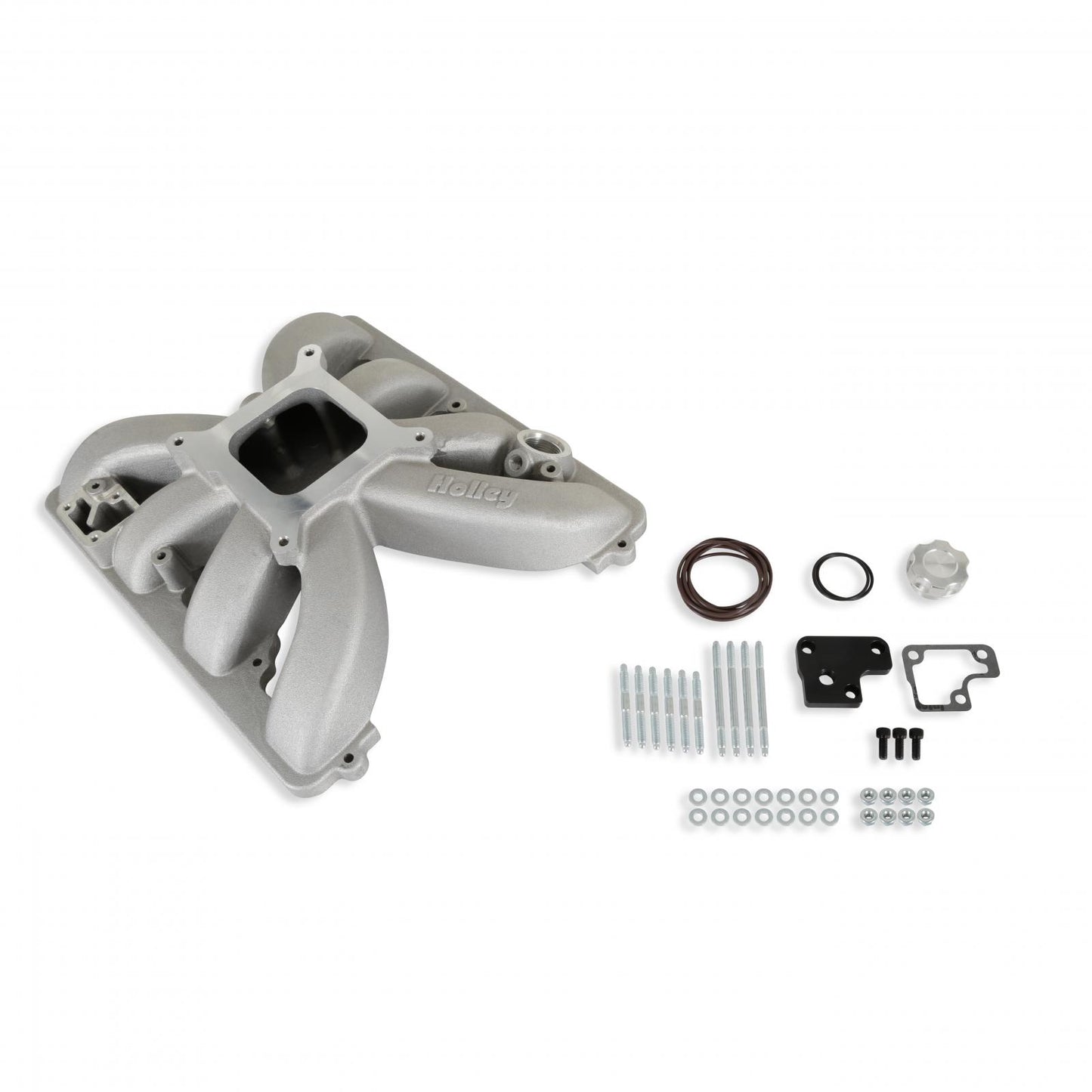 Single Plane Intake Manifold for Gen III Hemi, Sniper Efi/carb Fits 2009-2023 5.7-liter, 2005-2010 6.1-liter and 2011-2023 6.4-liter Chrysler Gen III Hemi Engines Holley-2