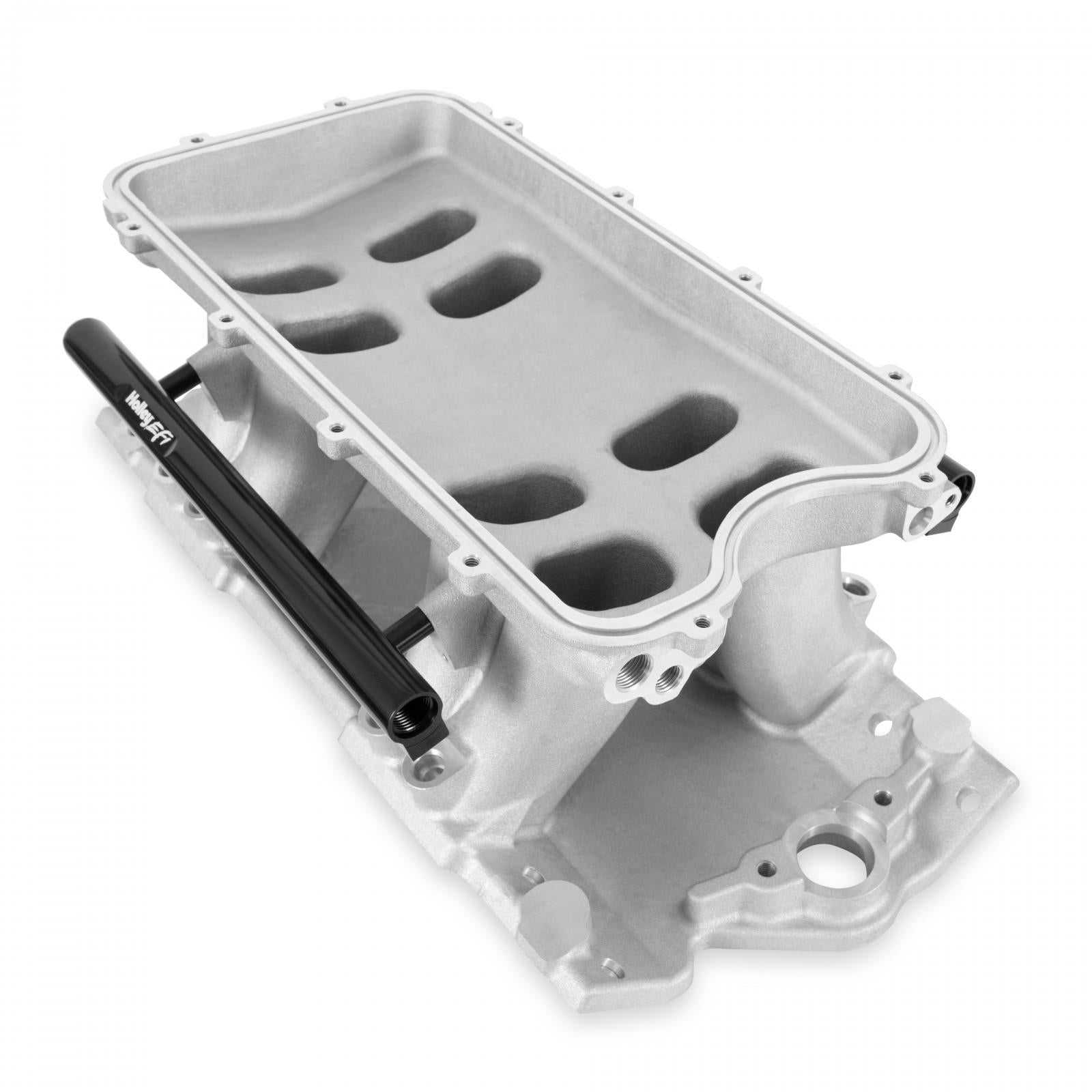 Hi-Ram EFI Intake Manifold Kit Small Block Chevy Small Block Chevy Hi-Ram Intake Manifold with 105mm LS Throttle Body Flange Plenum Top Holley-1
