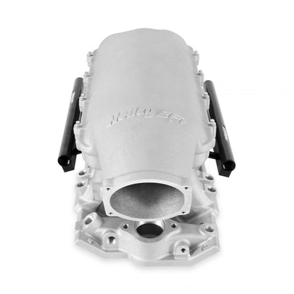 Hi-Ram EFI Intake Manifold Kit Small Block Chevy Small Block Chevy Hi-Ram Intake Manifold with 105mm LS Throttle Body Flange Plenum Top Holley-13