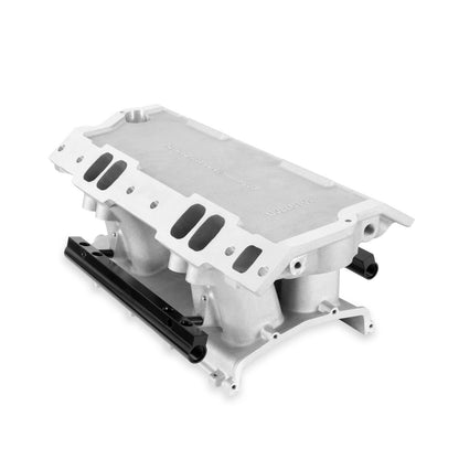 Hi-Ram Front-Feed EFI Intake Manifold Kit Small Block Chevy Small Block Chevy Hi-Ram Intake Manifold, Front-Feed with 95mm LS Throttle Body Flange Holley-5
