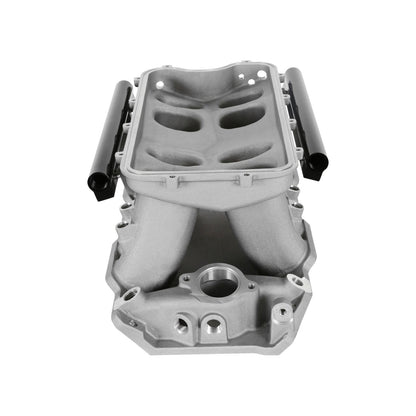 Hi-Ram Base, Big Block Chevy Hi-Ram EFI Base for 1965 & Later 396-502+ MKIV-MKVI Big Block Chevy Engines with Standard Intake Flange Rectangle-Port Cylinder Heads Holley-2