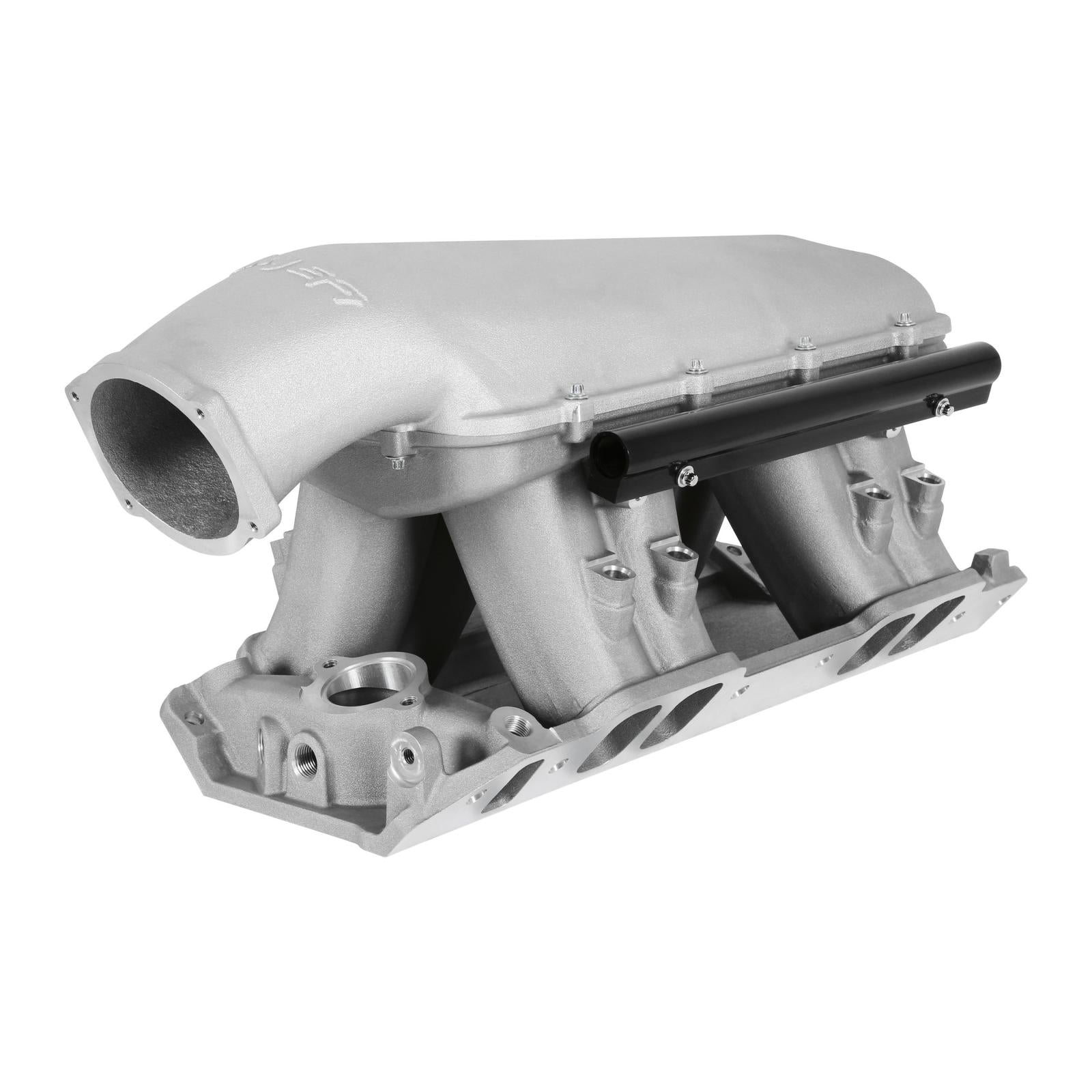 Hi-Ram EFI Intake Manifold Kit Big Block Chevy Hi-Ram Intake Manifold with 105mm LS Geniv Type Throttle Body Flange Type Plenum Top A -10AN Fuel Rail Kit Is Included Holley-1