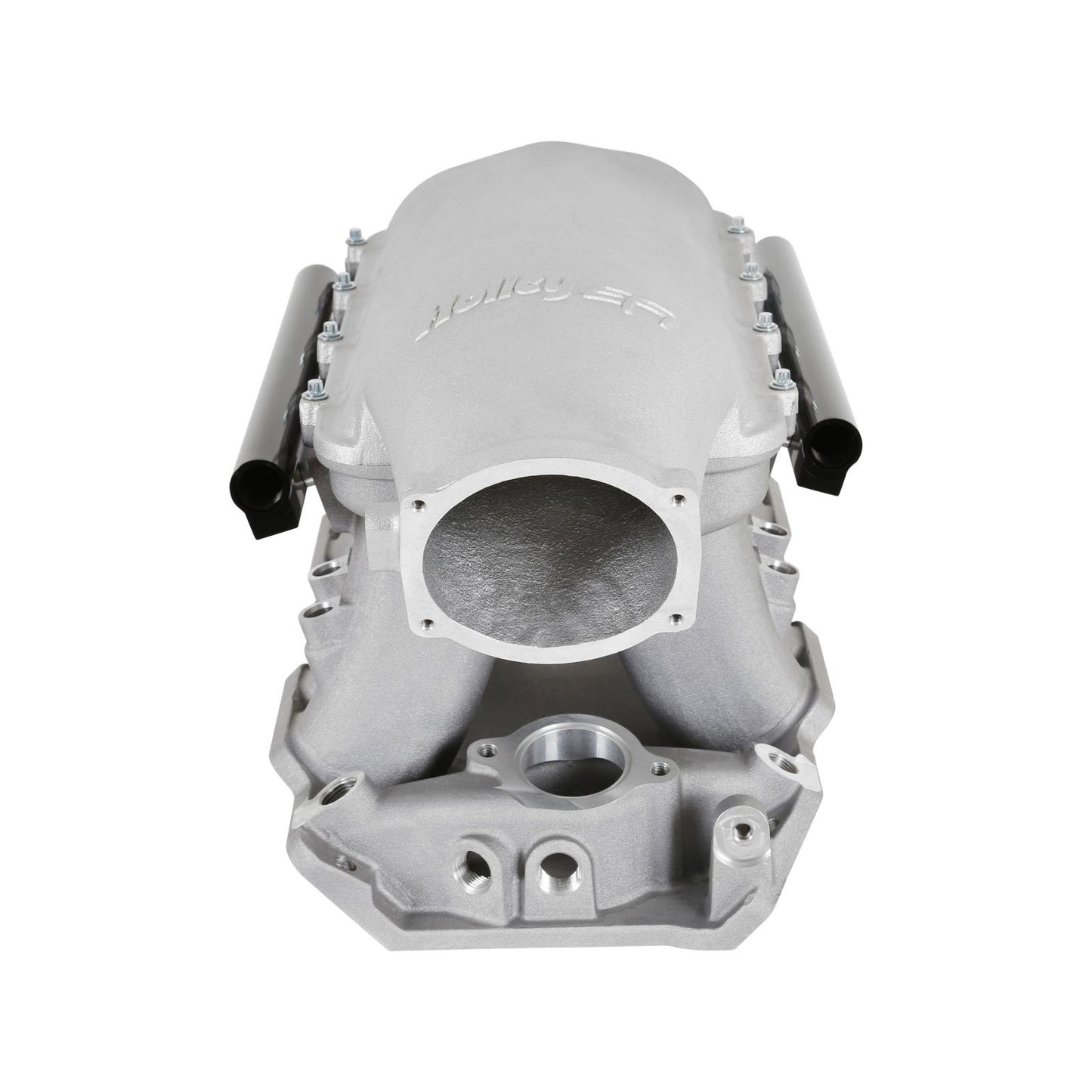 Hi-Ram EFI Intake Manifold Kit Big Block Chevy Hi-Ram Intake Manifold with 105mm LS Geniv Type Throttle Body Flange Type Plenum Top A -10AN Fuel Rail Kit Is Included Holley-2