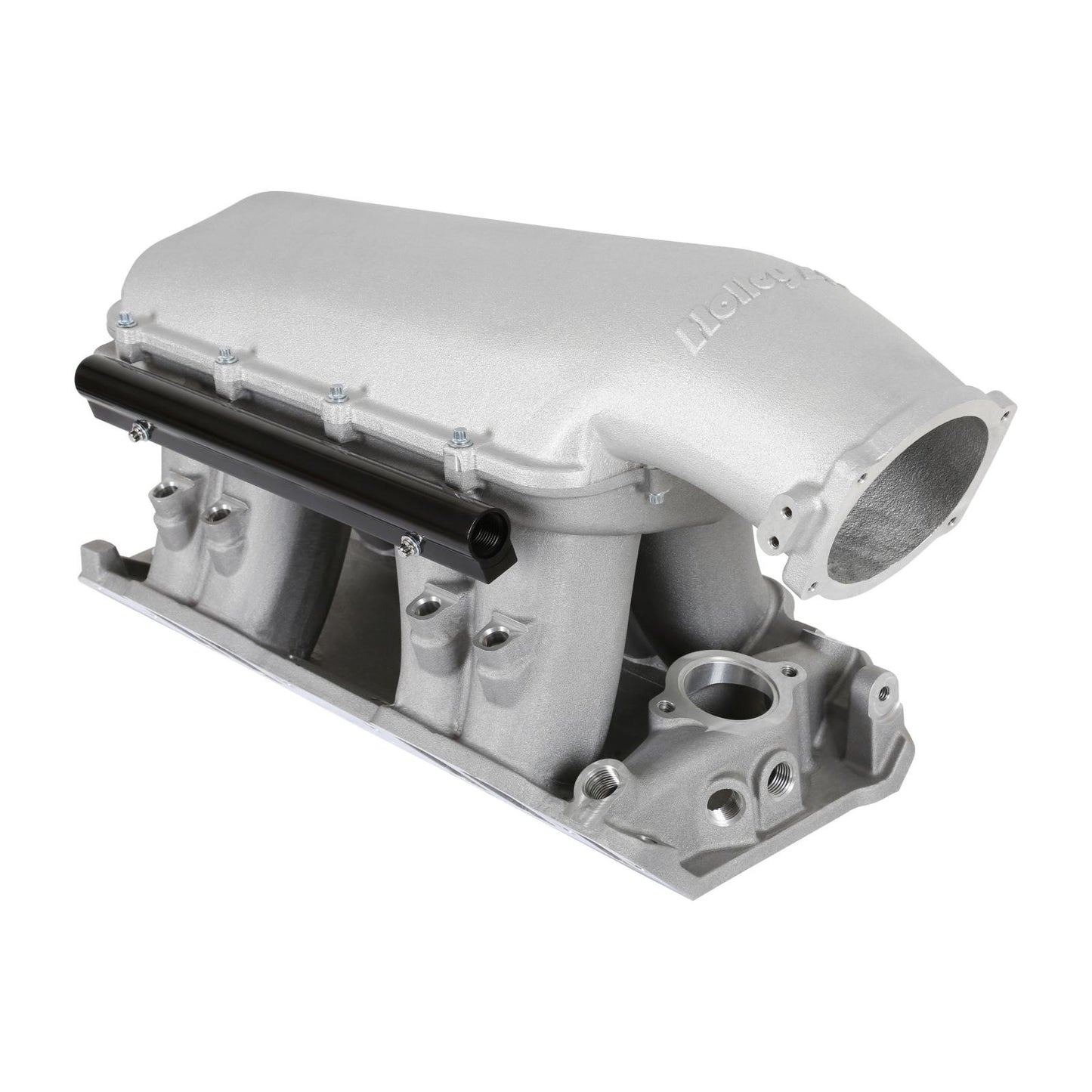 Hi-Ram EFI Intake Manifold Kit Big Block Chevy Hi-Ram Intake Manifold with 105mm LS Geniv Type Throttle Body Flange Type Plenum Top A -10AN Fuel Rail Kit Is Included Holley-3