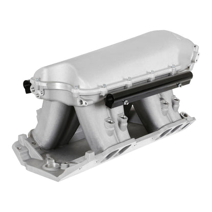 Hi-Ram EFI Intake Manifold Kit Big Block Chevy Hi-Ram Intake Manifold with 105mm LS Geniv Type Throttle Body Flange Type Plenum Top A -10AN Fuel Rail Kit Is Included Holley-4