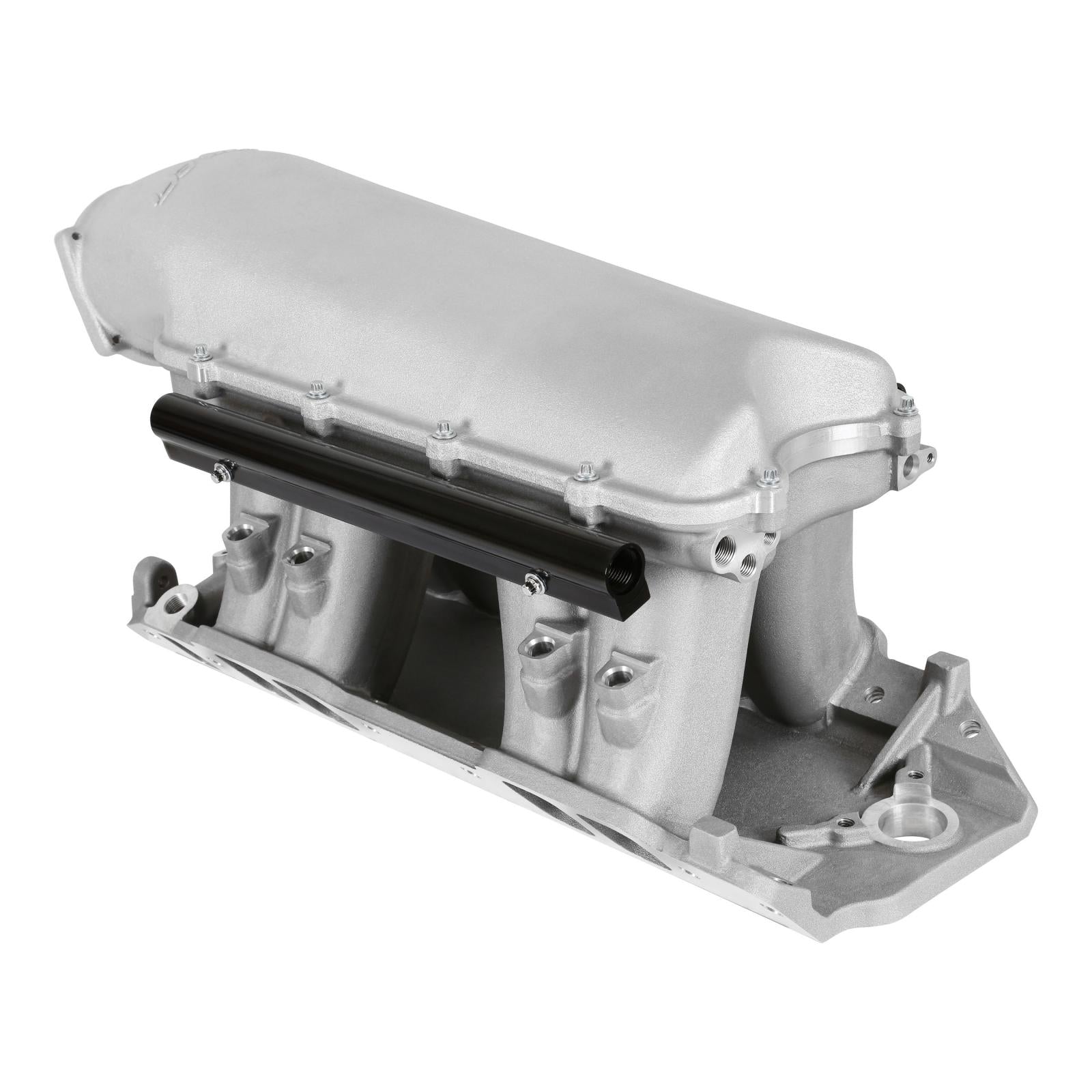 Hi-Ram EFI Intake Manifold Kit Big Block Chevy Hi-Ram Intake Manifold with 105mm LS Geniv Type Throttle Body Flange Type Plenum Top A -10AN Fuel Rail Kit Is Included Holley-6