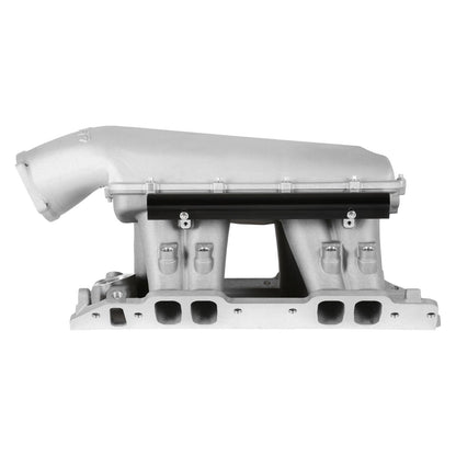 Hi-Ram EFI Intake Manifold Kit Big Block Chevy Hi-Ram Intake Manifold with 105mm LS Geniv Type Throttle Body Flange Type Plenum Top A -10AN Fuel Rail Kit Is Included Holley-7