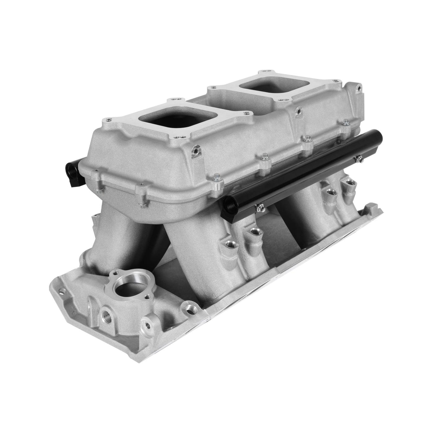 Hi-Ram EFI Intake Manifold Kit Big Block Chevy Hi-Ram Intake Manifold with 2x4 4150 Plenum Top a -10AN Fuel Rail Kit Is Included Holley-3