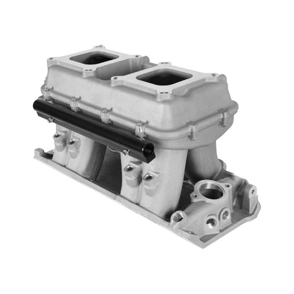 Hi-Ram EFI Intake Manifold Kit Big Block Chevy Hi-Ram Intake Manifold with 2x4 4150 Plenum Top a -10AN Fuel Rail Kit Is Included Holley-5