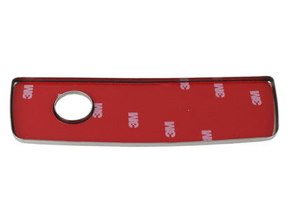 Jeep JK Glove Box Door Handle Cover 07-18 Wrangler JK Polished Silver Kentrol-2
